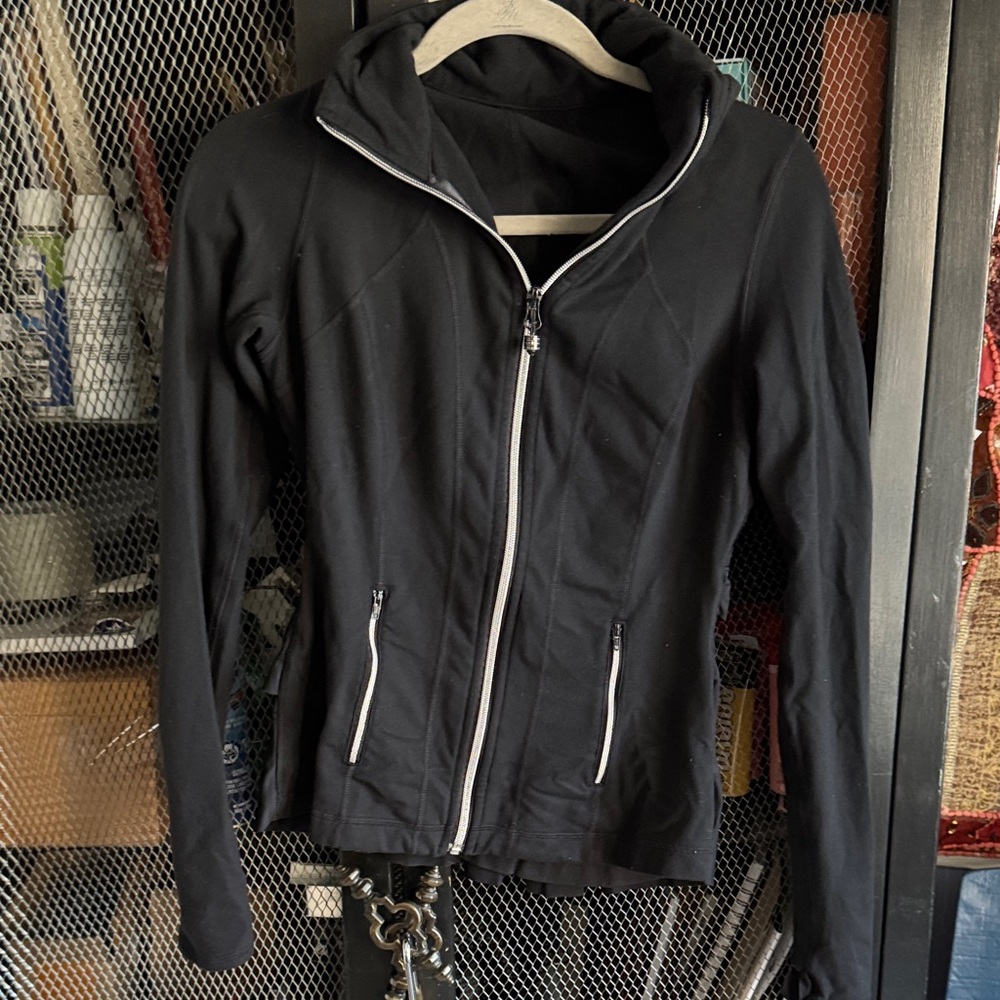 lululemon athletica Midnight Black Hooded Utility Jacket